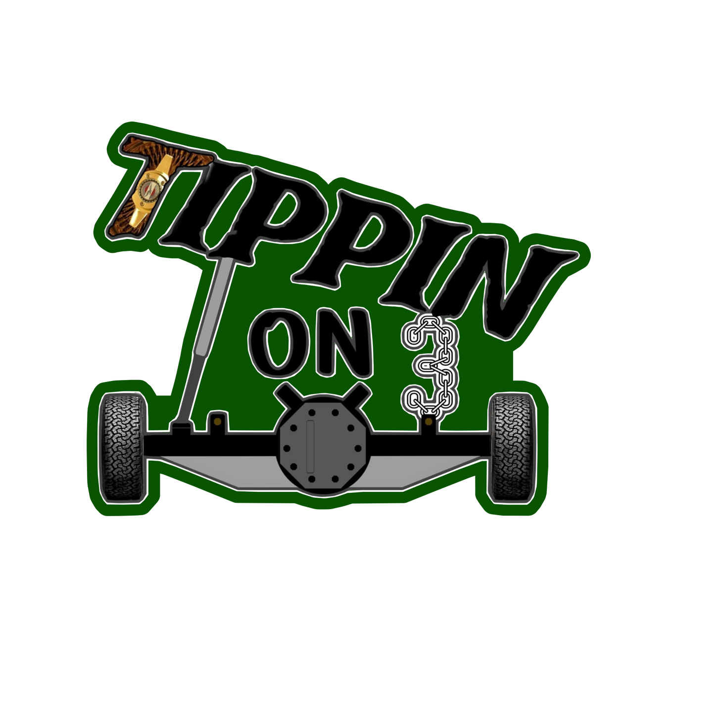Tippinonthree stickers