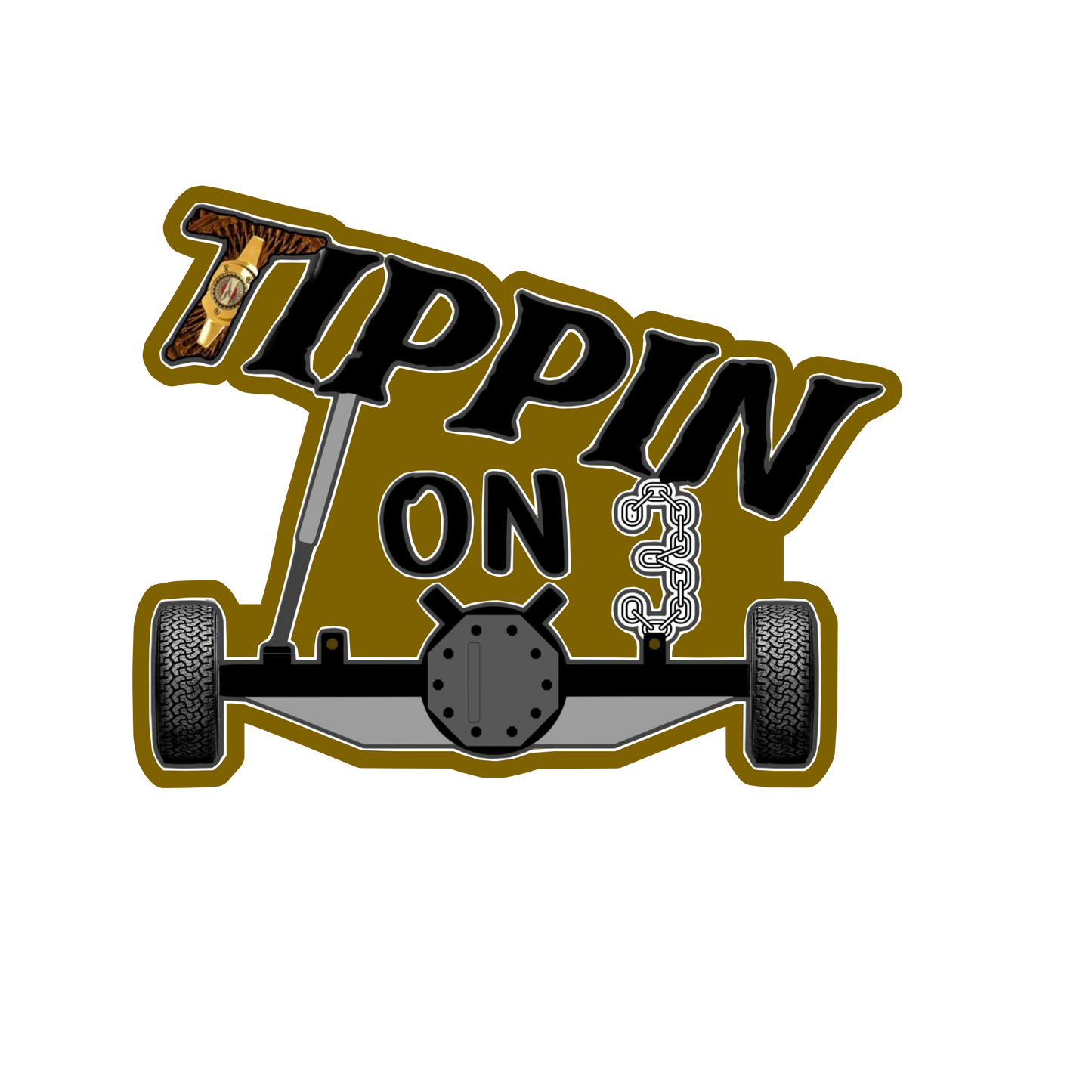 Tippinonthree stickers