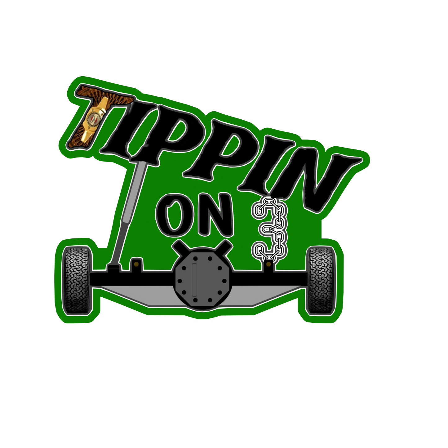 Tippinonthree stickers