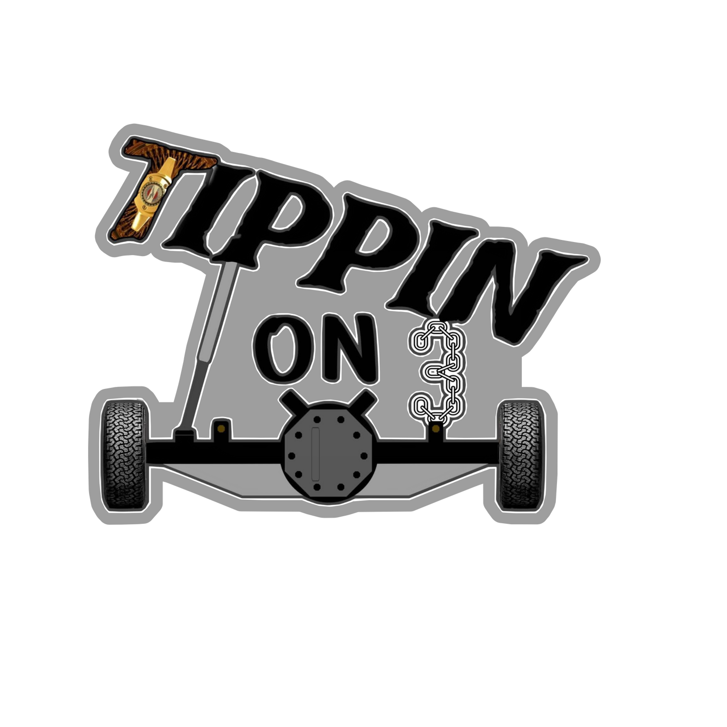 Tippinonthree stickers