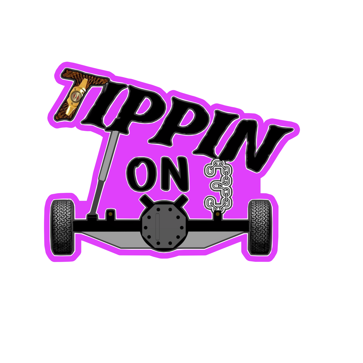 Tippinonthree stickers