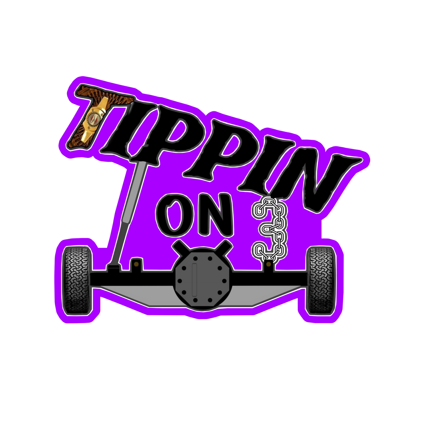 Tippinonthree stickers