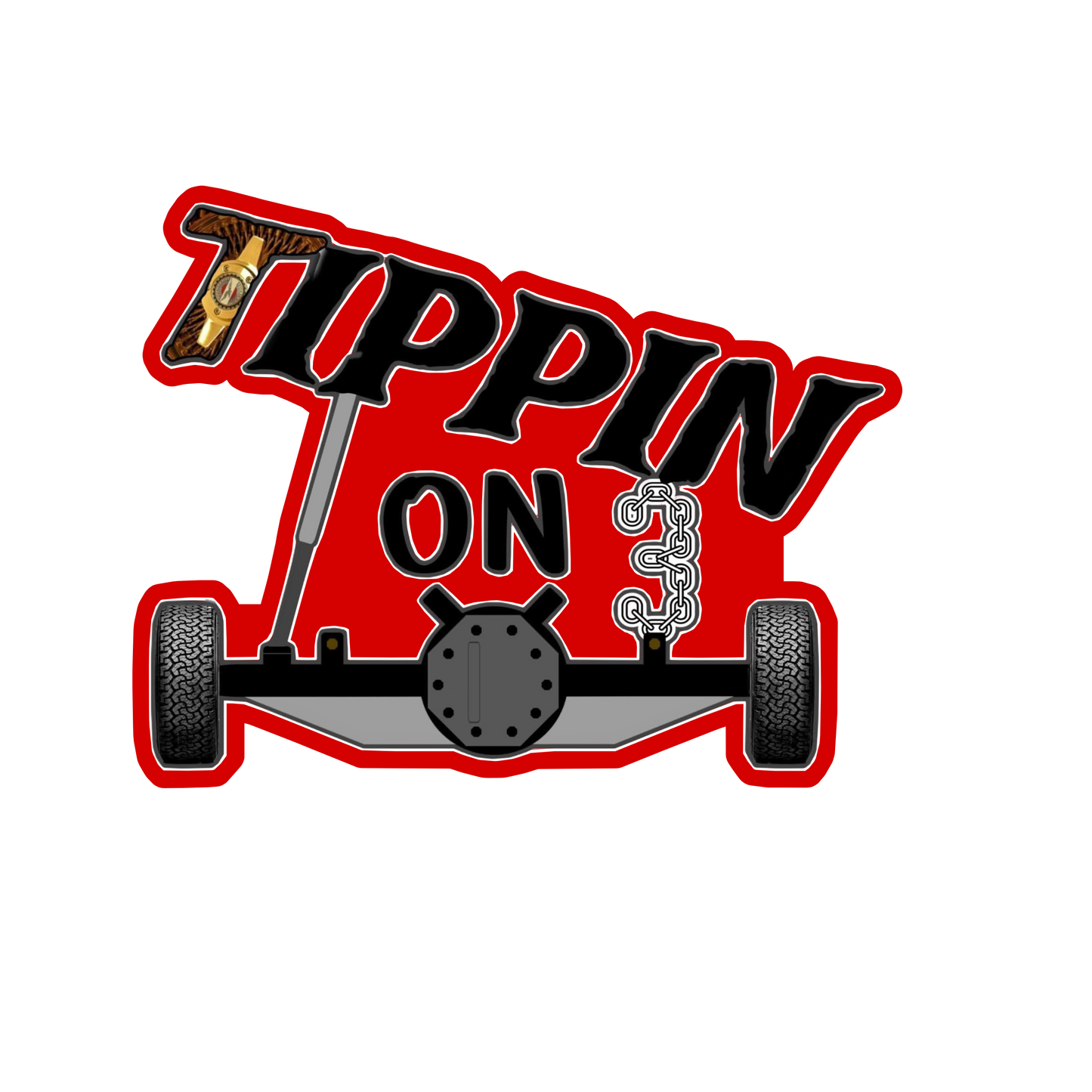 Tippinonthree stickers